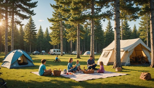 Quel est le camping le plus calme en région lyonnaise pour les familles ?