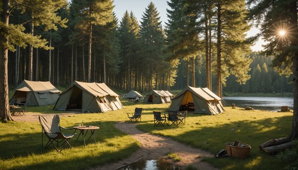 Les meilleurs campings calmes et en nature en France
