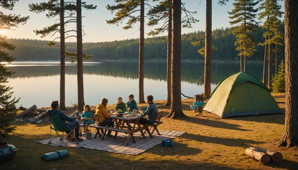 Camping hourtin : votre oasis familiale au bord du lac