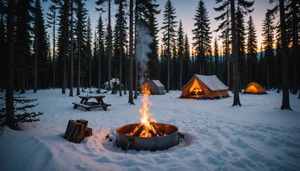 Pourquoi camper en hiver peut être un vrai régal ?