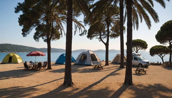 Les plus beaux campings près de saint-tropez