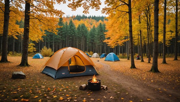 Pourquoi partir en camping en automne est une bonne idée ?
