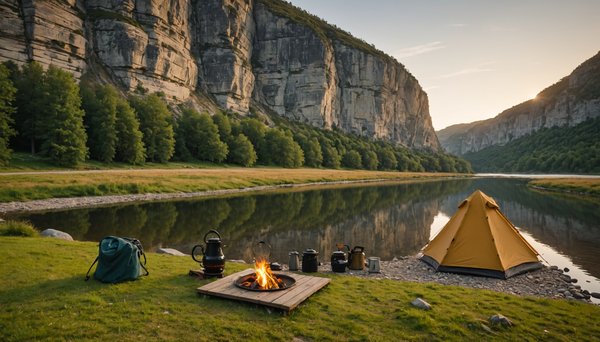 Un aperçu du camping dans le Lot