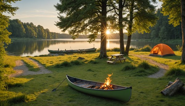 Faites une pause de la ville et profitez de vacances en camping à Vannes, France