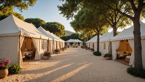 Découvrez le camping de luxe à La Rouillère à Saint-Tropez !