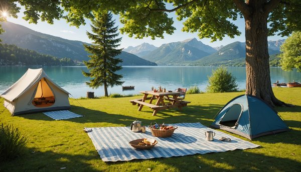 Où trouver le meilleur camping pour se détendre à Annecy en août ?