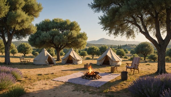 Détente absolue : le camping calme à Forcalquier pour des vacances ressourçantes