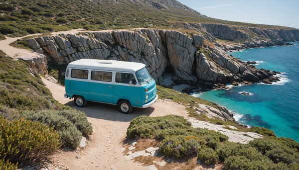 Les plus beaux spots pour un camping-car calme et sauvage en Corse