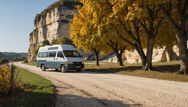 Où stationner avec un camping-car autour de Lascaux en basse saison ?